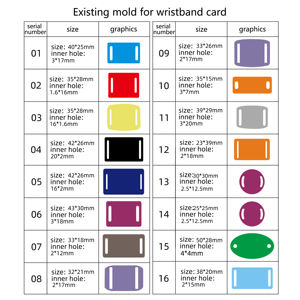 Браслет для бесконтактной оплаты с QR-кодом, NFC и <span class=keywords><strong>RFID</strong></span>, с мини-меткой 13,56 МГц, водонепроницаемый, для контроля доступа - Product Image 4