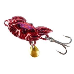 Leurre Métallique Spinner Jig Crab Lure Imprimé pour Pêche en <span class=keywords><strong>Eau</strong></span> Salée, Lac, Carpe, Truite - Longue Portée, Toutes Couches <span class=keywords><strong>d</strong></span>'<span class=keywords><strong>Eau</strong></span>, Vib, Appât pour Pêche au Bar - Product Image 1