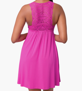 Vestidos sin Mangas Más Populares para Mujer, Vestidos Transpirables <span class=keywords><strong>de</strong></span> Encaje Vintage, Vestido Casual Natural para Adultos, Vestido <span class=keywords><strong>de</strong></span> Noche Sólido - Product Image 2