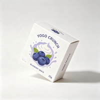 Boîte de présentation de bonbons personnalisée, écologique, biodégradable, avec fenêtre transparente, boîtes rigides en papier imprimé, emballage cadeau pour sucettes et bonbons