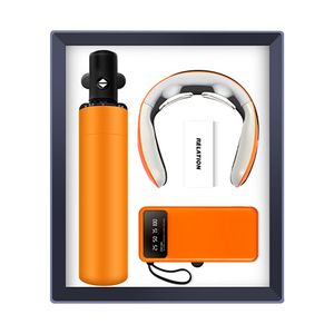 3 trong 1 chân không, <span class=keywords><strong>Flask</strong></span> cổ massager ngân hàng điện với điện thoại đứng kinh doanh sang trọng chào đón hợp tác Bộ quà tặng/ - Product Image 2