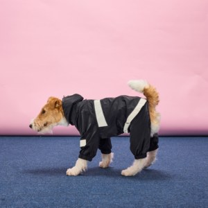 Impermeable de Lujo para Perros, Chaqueta Cortavientos Reflectante de Nailon para Chihuahua, Bulldog Francés, Ropa de Invierno - Product Image 3