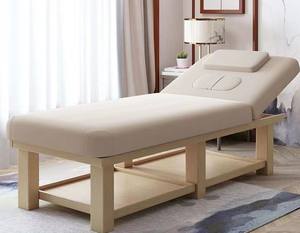 Lit de beauté haut de gamme Mia 2025 pour un luxe léger, ventes chaudes, table de massage, lit pour les cils avec cadre en bois, équipement de salon - Product Image 2