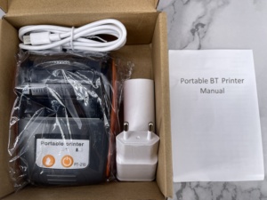 휴대용 58mm 미니 감열 영수증 프린터, 1500mAh 배터리, 203dpi 해상도, 무선 <span class=keywords><strong>USB</strong></span>, 재고 있음 - Product Image 5
