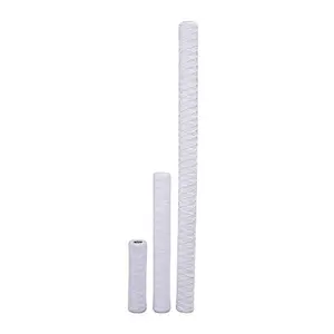 1um 3um 5um 10um 20um 30um 50um 70um 100um string wound filter cartridge highly for efficient filtration of impurities