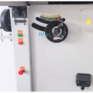 Mini cạnh dải máy có thể điều chỉnh 4 bên vô hình mini Bảng điều chỉnh bảng Saw chế biến gỗ gấp bảng Saw mj6116 - Product Image 5