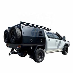 Bandeja de aluminio 4x4 personalizada para camioneta, con cajón trundle - Product Image 1