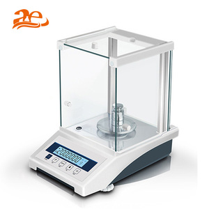 Balanza Analítica AELAB Serie FA-E(N) 0.1mg con Calibración Interna, Sensor Electromagnético, RS232 y Pantalla LCD para Pesaje - Product Image 1