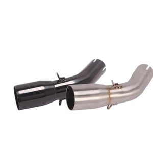 ท่อกลางมอเตอร์ไซค์ลื่นท่อเชื่อมท่อไอเสียหนีท่อเชื่อมกลางด้านหน้าท่อ SV650 <span class=keywords><strong>SV650X</strong></span> - Product Image 3