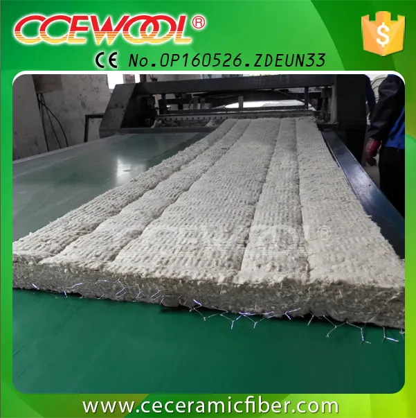 CCEWOOL Rock wool blanket with wire mesh