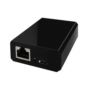 USB-C répartiteur PoE 60W prend en charge DC5V/3.4A, 9VDC/3A, 12VDC/3A, 15V3A, 20V2A type-c PoE siplitter pour téléphone Ipaid.