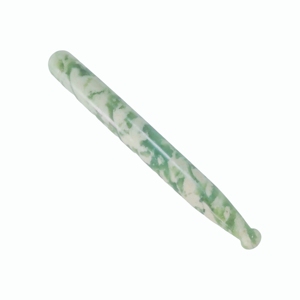 Natural Jade <b>Massage</b> Stone for Foot Reflexology Acupressure Point Therapy - Product Image 1