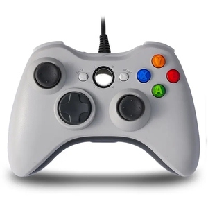 จอยเกมแบบมีสาย USB สำหรับคอนโซล 360 คอนโทรลเลอร์ จอยแพด สำหรับ 360 พีซี เกม จอยสติ๊ก - Product Image 2