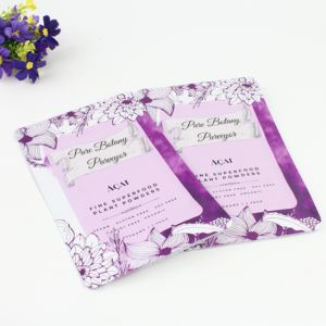 Sachet Doypack Personnalisé Imperméable en Aluminium avec Fermeture Ziplock pour Protéines en Poudre, Suppléments, Sucre et Épices - Product Image 1