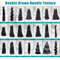 Extensions de cheveux humains bruts en lots, bouclés birmans, sans perte, 100% vierges non traités, cheveux indiens bruts en lots, à coudre, noir naturel