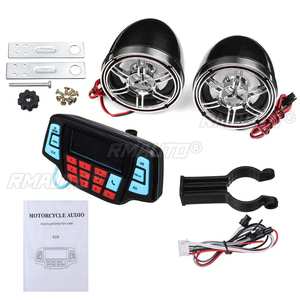 Motorcycle Studio Audio Sound <b>System</b> <b>Stereo</b> Speakers FM Radio MP3 Music Player Scooter ATV Remote Control Alarm Speaker Scooter - Product Image 6