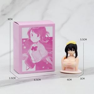 ของเล่นตัวการ์ตูนน่ารักๆสำหรับผู้หญิงใช้ตกแต่งรถแนวแอคชั่นเขย่าหน้าอกแบบโซนิโคสุดเซ็กซี่ - Product Image 4