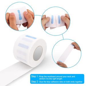 Venta Directa de Fábrica: Rollo de Papel Desechable Multicolor para Cuello, Impermeable, para Peluquería y Barbería - Product Image 2