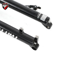 Fourche de vélo de montagne 27.5/29 \ "pneumatique avec contrôle d'essieu de baril Fourche de vélo durable 27.5/29 \"