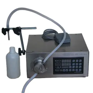 Machine de remplissage de liquide à pompe à engrenages magnétique machine de remplissage de bureau d'eau/gouttes oculaires pour 500ml