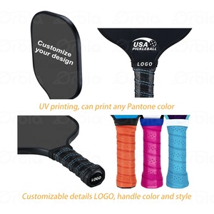 Diverses pagaies graphiques en fibre de carbone Graphite Picklebal Pagaies approuvées USAPA Pickleball Raquette de Pickleball personnalisée - Product Image 5