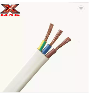 Bakır Ccs düz 1.5mm2 2.5mm2 ikiz + toprak zemin kablosu elektrik teli - Product Image 3