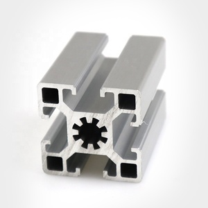 6061 6063 T5 T6 Mill finitura argento anodizzazione telaio 4040 alluminio estrusione profili in alluminio - Product Image 4