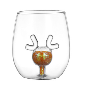 <span class=keywords><strong>Mug</strong></span> en verre borosilicate de haute qualité de 400 ml, tous types de tasses à animaux. Personnalisation prise en charge, tasses de Noël et cadeaux de Noël - Product Image 1