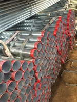 Tubería EMT de Acero al Carbono Galvanizado, Estructura ERW, Estándar ASTM, Certificación GS, 1/2 Pulgada, 4 Pulgadas, 1.5 Pulgadas, 6 mm, Soldadura