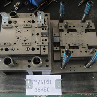 Machines de poinçonnage à presse en acier pour outils métalliques personnalisés de haute précision, fabriquées en usine OEM, matrices de frappe progressives