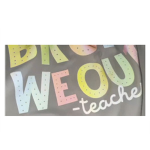 Laser Lavande Fantaisie Spécial PET DTF Film Rouleau Simple Face Transfert de Chaleur Impression Hot Peel Cold Peel Glitter Réfléchissant DTF - Product Image 5