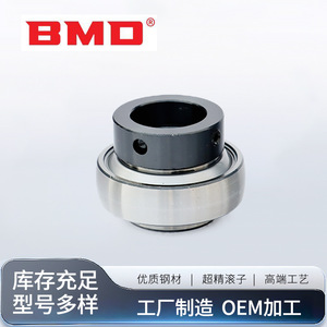 Jiebang Mounted Spherical Roller Bearing Double Row With <b>Set</b> <b>Screw</b> Locking For Motor And Fan Applications - Product Image 4