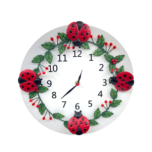 Trang Chủ Trang Trí Hoa Đồng Hồ Trang Trí Nội Thất Quà Tặng Đồng Hồ Treo Tường Với Bướm Kim Loại Hoa Hình Dạng Khác Nhau Quà Tặng Thời Trang Hiện Đại - Product Image 5