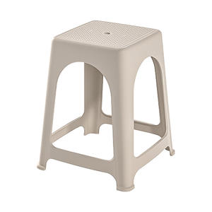 Taburete Alto de Plástico Xitianlong 37.6x37.6x47.5cm, Apilable, Moderno y Sencillo, para Baño y Cocina - Product Image 2