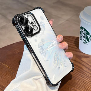 Nueva funda de teléfono transparente para iPhone 17 Medusas a prueba de golpes TPU Funda de teléfono transparente para iPhone 17 16 Pro Max 17 Air - Product Image 5