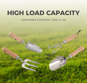 <strong>Garden</strong> Hand Fertilizer <strong>Scoop</strong>, Soil Shovel, Heavy Duty Stainless Steel Trowel Manual Power <strong>Garden</strong> Tools - Product Image 4