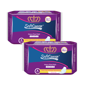 Serviettes hygiéniques jetables OEM de haute qualité, super absorbantes, avec ailettes et protection anti-fuites - Vente en gros - Product Image 1