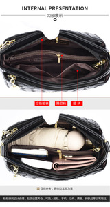 New High Quality Women Messenger Bags for Women Pu Leather Handbags Crossbody Bags Ladies Designer Shoulder Bags <b>Tote</b> Top-handle - Product Image 5