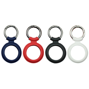 טבעת מפתח נגד אבודה טבעת מפתח מגן מגן על תיק סיליקון מודפס שרוול - Product Image 2