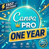 Abonnement Canvas Pro d'un an, compte privé, version mondiale, licence d'utilisation commerciale, logiciel de conception graphique officiel en ligne pour Mac
