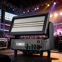 Projecteur Stroboscopique Pixel 3-en-1 8-97CH DMX512 avec Synchronisation Musicale pour Concerts Extérieurs, Studios TV et Cinéma
