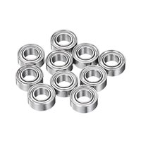 Rodamiento de Bolas MR93ZZ para Micromotores, 3x9x4mm, Rodamientos de Bolas de Ranura Profunda de Acero Cromado para Mini Robots, Suministro de Fábrica