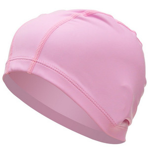 Bonnet de bain enduit de Pu, couleur unie, imperméable et respirant, pour hommes et femmes, sports nautiques - Product Image 4