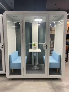 Movable Small Office Privacy <strong>Phone</strong> Pod Work <strong>Cubicle</strong> Pods Silent <strong>Booth</strong> for Home - Product Image 6