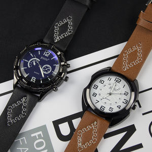 RTS New Men'S Luxury Set Watch <strong>Gift</strong> 5 Pieces/Set With Leather Sunglasses Perfume Key Chain Set <strong>for</strong> Men'S <strong>Boyfriend</strong> - Product Image 5