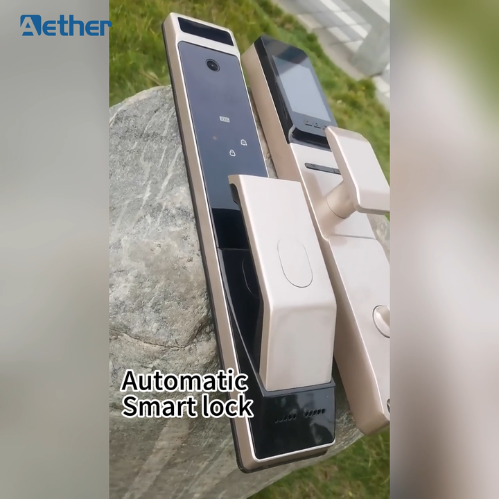 Aether Popular Face Recognition Smart Lock With Camera Digital Keyless ...