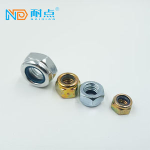 <span class=keywords><strong>Tuerca</strong></span> de Bloqueo de Acero Inoxidable <span class=keywords><strong>a</strong></span> Precio de Fábrica, Métrica M2-M36 DIN 980 DIN 982 DIN 985, <span class=keywords><strong>Tuerca</strong></span> Hexagonal Autoblocante con Inserto de Nylon, Tuercas Nylock - Product Image 1
