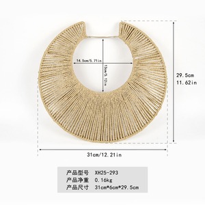 <span class=keywords><strong>Lustre</strong></span> <span class=keywords><strong>en</strong></span> corde de <span class=keywords><strong>papier</strong></span> fait main, style <span class=keywords><strong>japonais</strong></span> minimaliste rétro, pour salon, chambre à coucher, salle à manger - Product Image 5