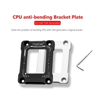 LGA1700-BCF Intel 12 génération 1700 boucle CPU Correction de flexion boucle fixe CNC aluminium Anti-flexion CPU Correction cadre