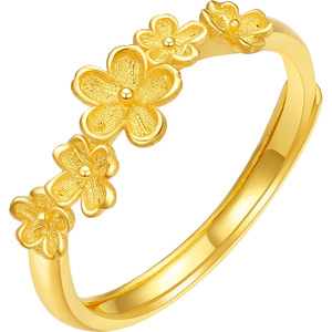 Bracciale con Anello a Fiore in Rame Ecologico per Fidanzata, Madre, Regalo per la Festa della Donna. Augurando alla mamma felicità - Product Image 5